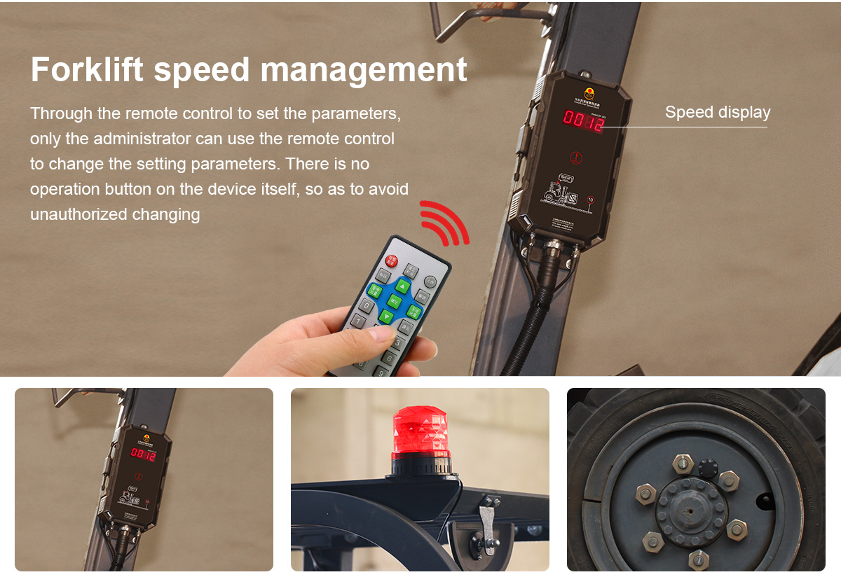 SF-102 Forklift Speed Limiter | Smart Speed Control System | WTSAFE